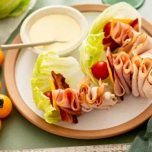 Keto Club Sandwich Skewers