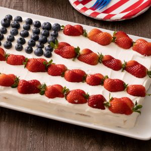 Flag Cake Recipe | @Atkins