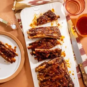 Keto Chili Maple Mustard Ribs
