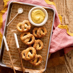 Crunchy Almond Pretzels Recipe