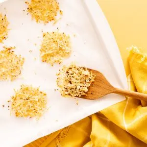 Keto Cauliflower-Parmesan Chips