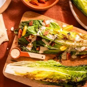 Low Carb Grilled Caesar Wedge