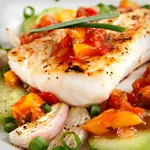 Portuguese Cod (Bacalao) in Tomato Sauce 