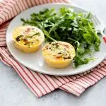 Broccolini and Bacon Egg Bites