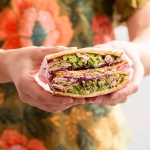 Keto Green Goddess Tuna Salad Sandwiches