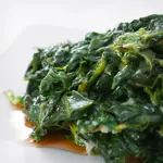 Keto Steamed Spinach with Brown Butter Sauce 