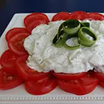 Tomato and Dilled Cucumber Salad