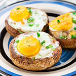 Mexican Stuffed Breakfast Portobello Mushrooms Recipe | @Atkins