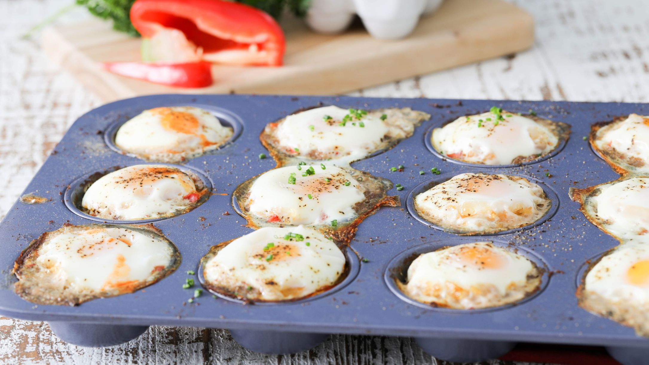 Keto Sausage and Egg Muffin Cups Recipe | @Atkins