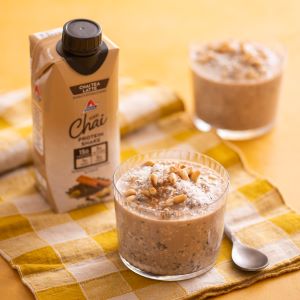 Chai Latte Overnight Oats Recipe | @Atkins