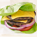 Keto Lettuce Wrapped Chipotle Burgers Recipe | @Atkins