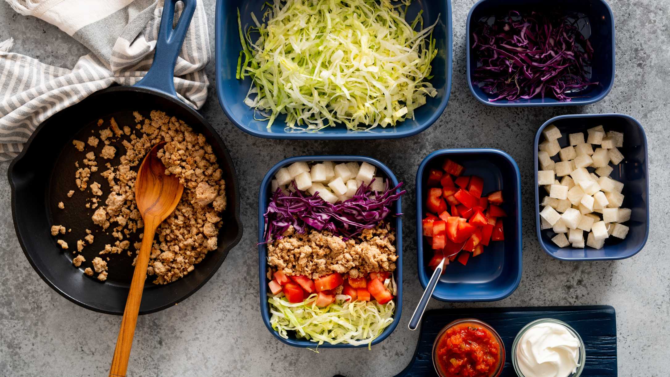 Keto Turkey Taco Bowl Recipe | @Atkins