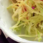 Sesame Tofu and Asian Slaw 