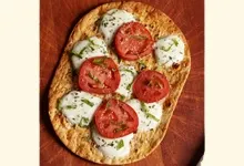 Tomato-Basil Thin-Crust Flatout Pizza