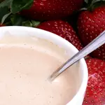 Cantaloupe, Strawberry and Green Tea Soup 