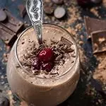Keto Black Forest Protein Smoothie