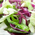 Red, White and Blue Coleslaw Recipe | @Atkins