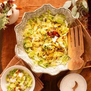 Low Carb Middle Eastern Inspired Turkey Salad