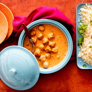 Indian Butter Chicken Meatballs Recipe | @Atkins