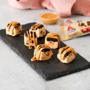 Keto Creamy Cookie & Peanut Butter Bliss Bites