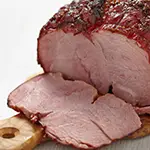 Keto Barbecued Glazed Ham 