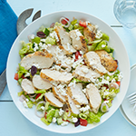Greek Salad with Chicken Recipe | @Atkins