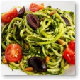 Raw Pesto "Pasta" Recipe | @Atkins