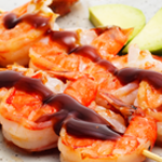 Keto Teriyaki Seafood Kebabs with Cucumber Salad Recipe | @Atkins