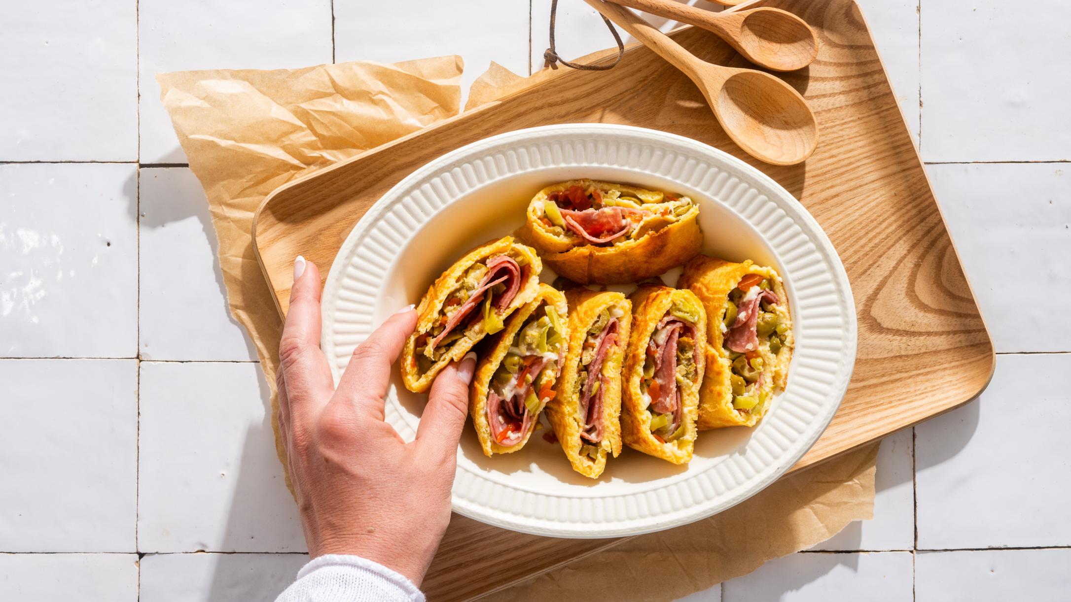 Keto Italian Hero Stromboli Recipe | @Atkins
