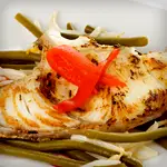Keto Trout and String Beans with Compound Butter