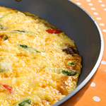 Keto Ham and Swiss Cheese Frittata Recipe
