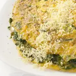 Keto Spinach and Swiss Cheese Omelet