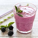 Blackberry Protein Smoothie Recipe | @Atkins