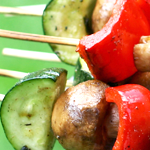 Veggie Kebabs Recipe | @Atkins