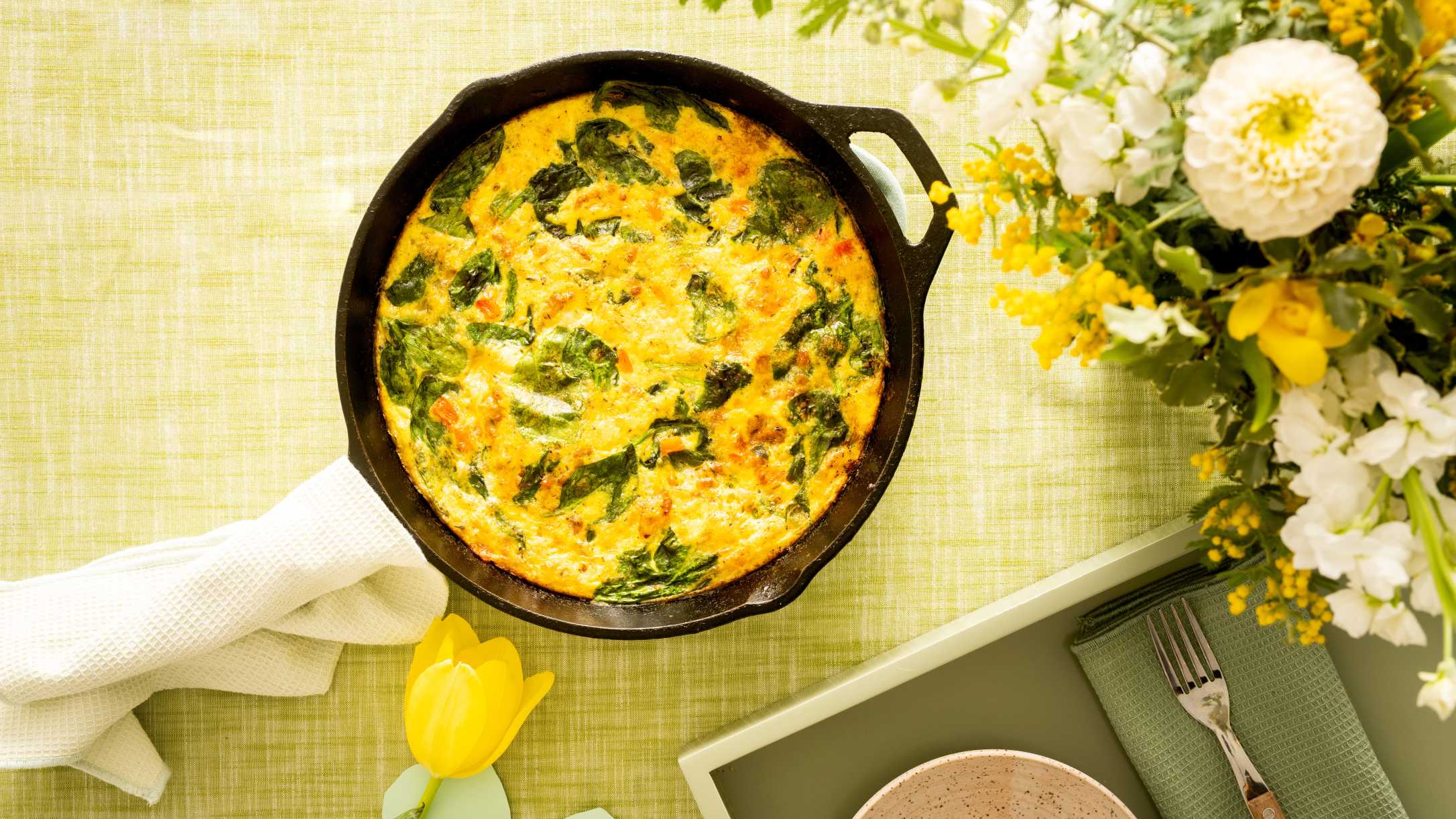 Keto Sausage and Bell Pepper Frittata Recipe | @Atkins
