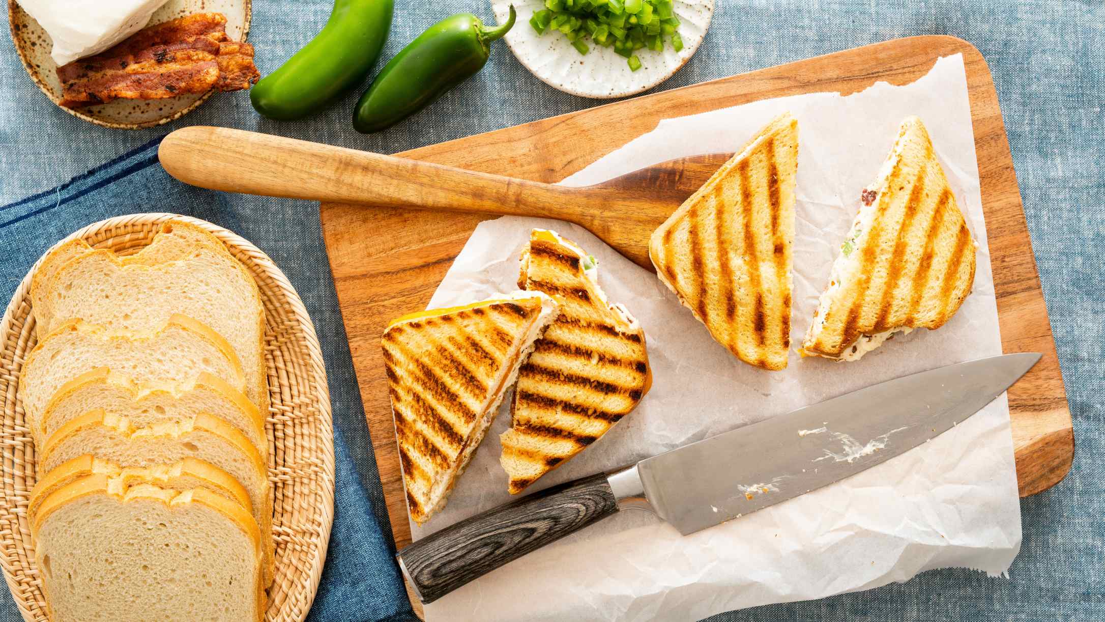 Keto Bacon and Jalapeno Grilled Cheese Sandwich Recipe | @Atkins