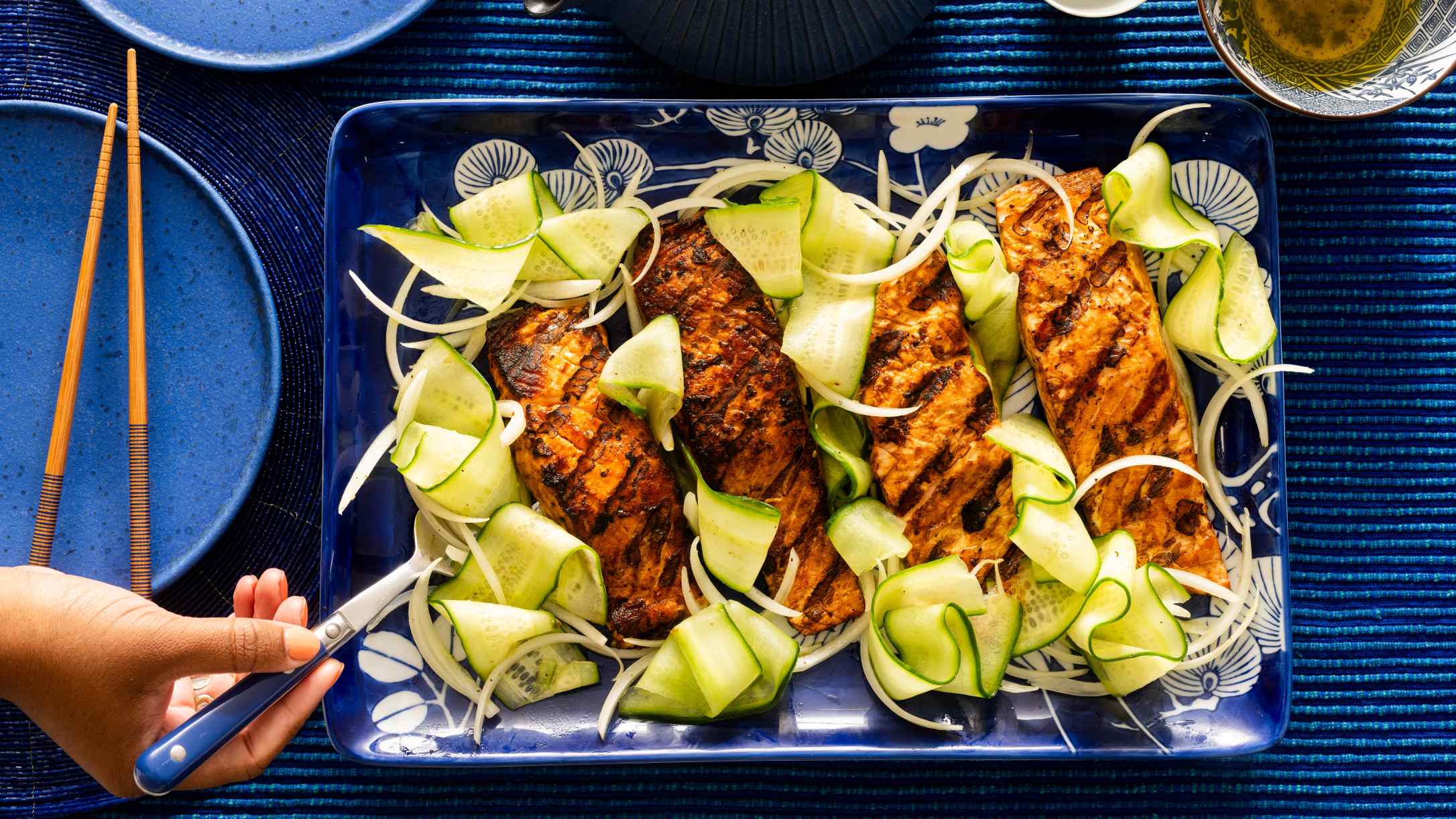 Keto Roasted Salmon with Macadamia-Cilantro Crust Recipe | @Atkins