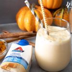 Keto Caramel Pumpkin Pie Shake Smoothie Recipe | @Atkins