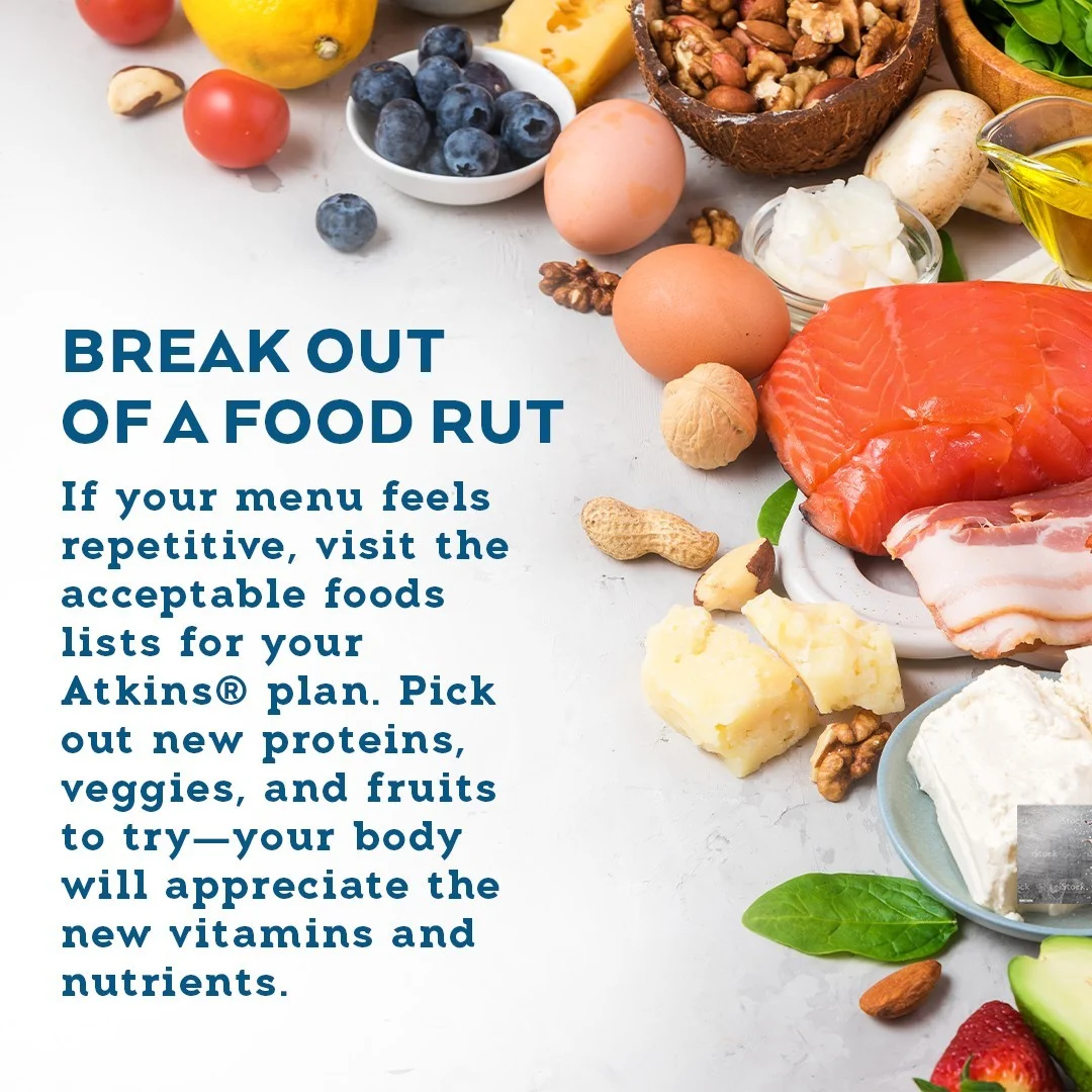 5 tips to keep low carb eating interesting