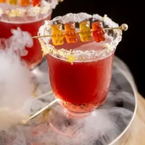 Low Carb Gummy Bear Cocktail