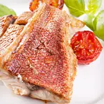 Keto Fish Fillets with Tomatoes and Black Olives 
