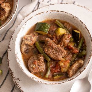 Lamb and Vegetable Stew Recipe | @Atkins