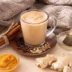 Low Carb Boozy Pumpkin Spice Chai Latte Recipe | @Atkins