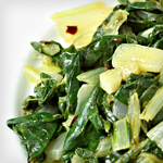 Keto Mildly Spicy Swiss Chard Recipe