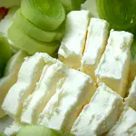 Leeks Under Cheese