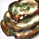 Eggplant and Goat Cheese Napoleon