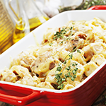 Slow Roasted Chicken with Cauliflower Bake Recipe | @Atkins