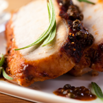 Roast Crown of Pork with Prune Stuffing Recipe | @Atkins