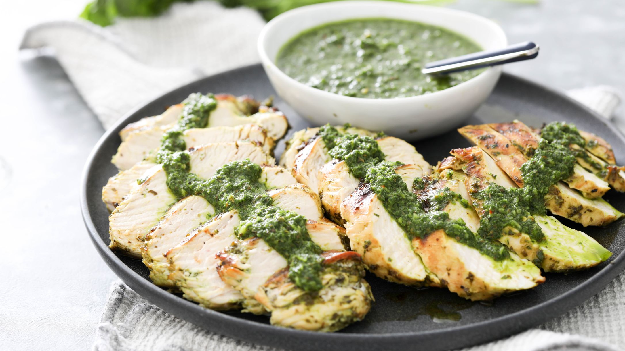 Keto Grilled Chicken Chimichurri Recipe | @Atkins
