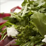 Baby Spinach, Pickled Beets and Tomato Salad